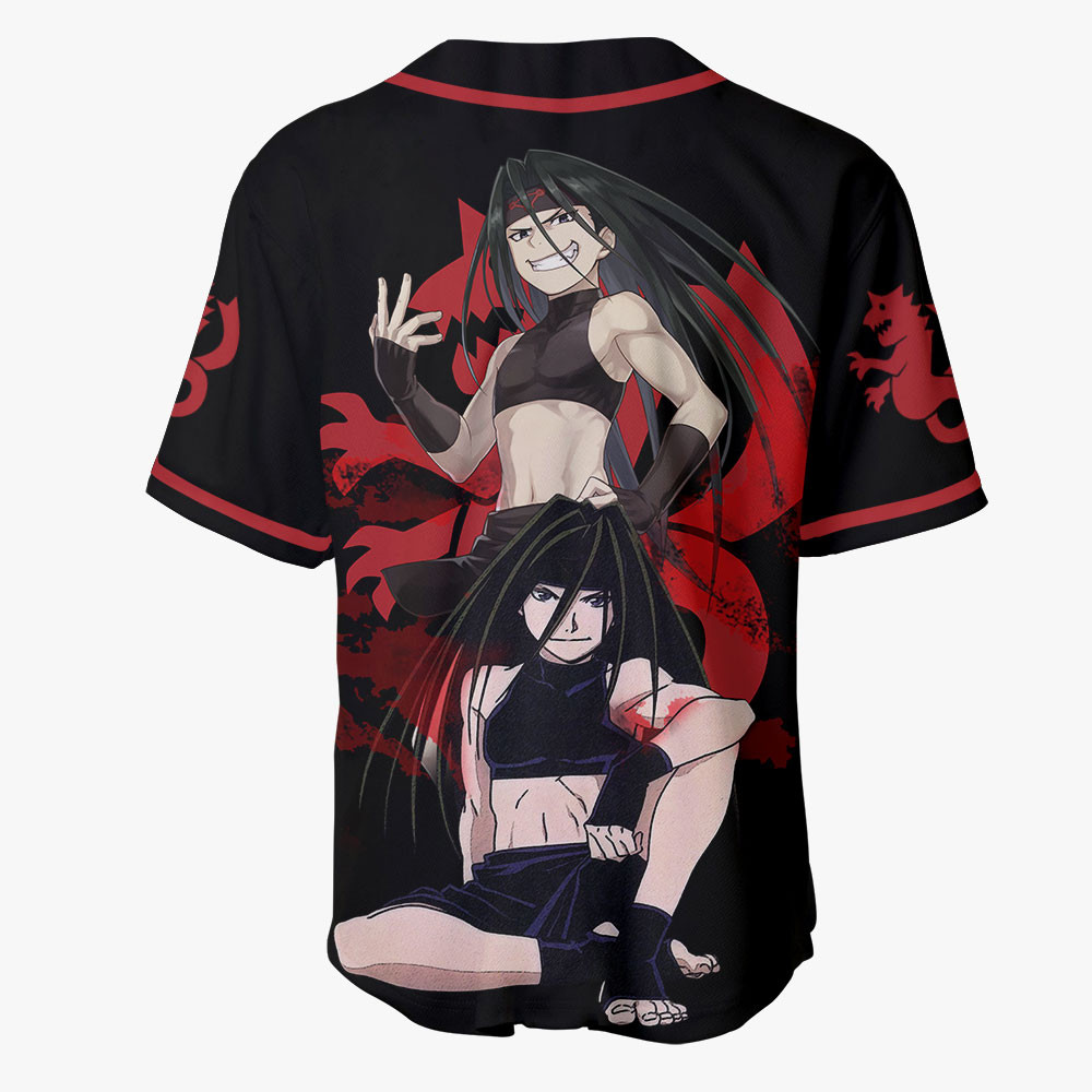 Fullmetal Alchemist Envy Baseball Jersey Shirts Anime Custom Clothes HA0601 OT2102