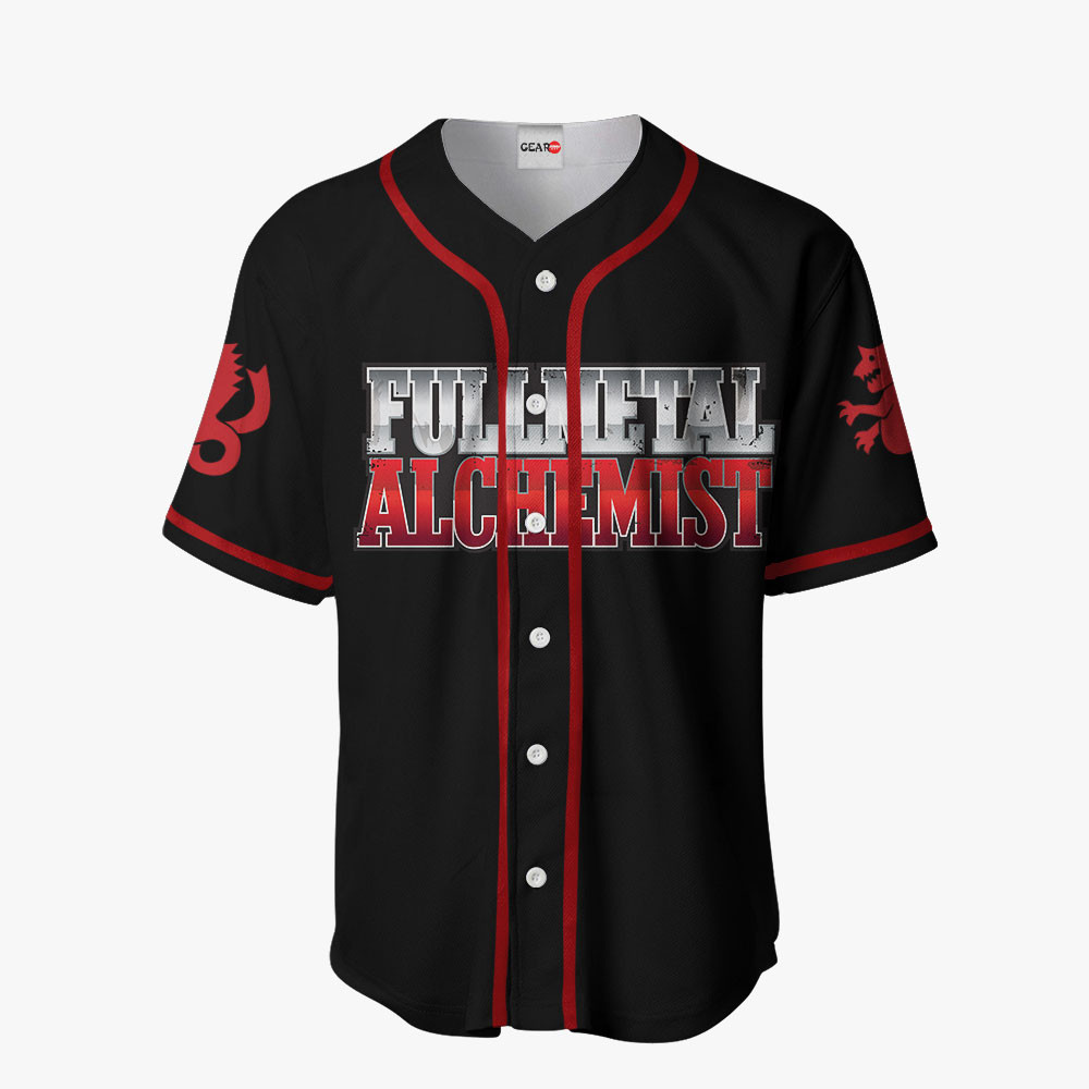 Fullmetal Alchemist King Bradley Baseball Jersey Shirts Anime Custom Clothes HA0601 OT2102