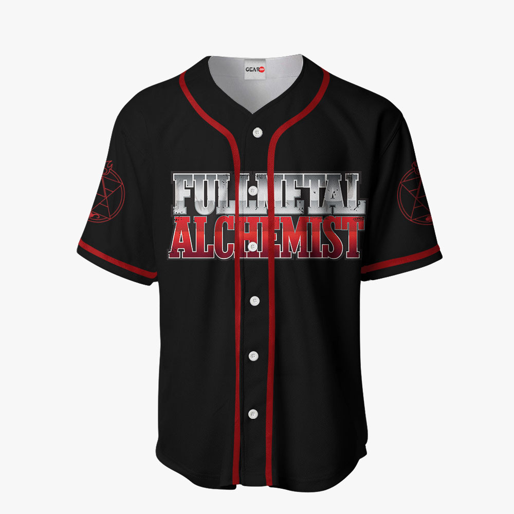 Fullmetal Alchemist Roy Mustang Baseball Jersey Shirts Anime Custom Clothes HA0601 OT2102