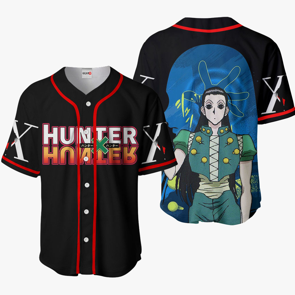Illumi Zoldyck Baseball Jersey Shirts HxH Custom Anime Merch Clothes HA0601 OT2102