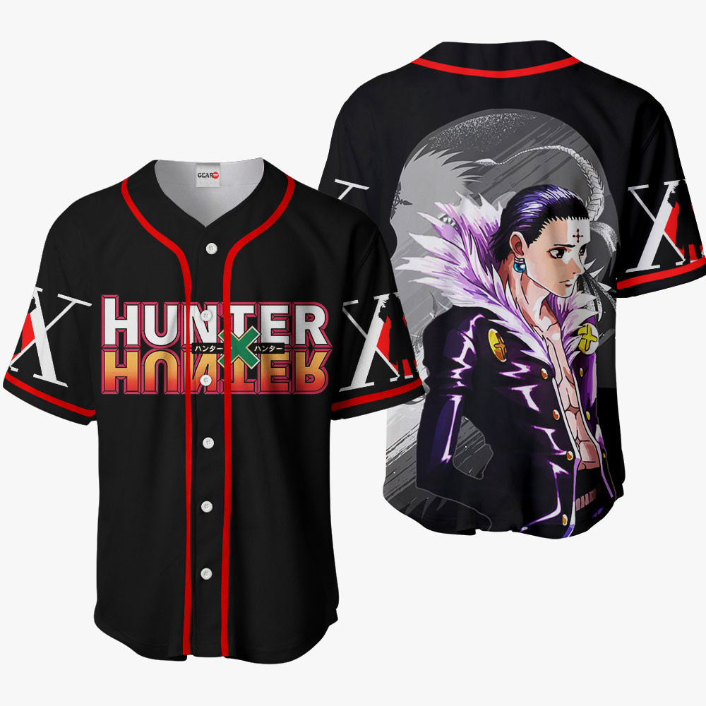 Chrollo Lucilfer Baseball Jersey Shirts HxH Custom Anime Merch Clothes HA0601 OT2102