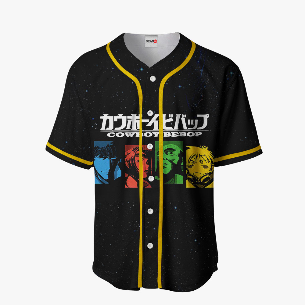 Cowboy Bebop Edward Wong Baseball Jersey Shirts Custom Anime Merch Clothes HA0601 OT2102