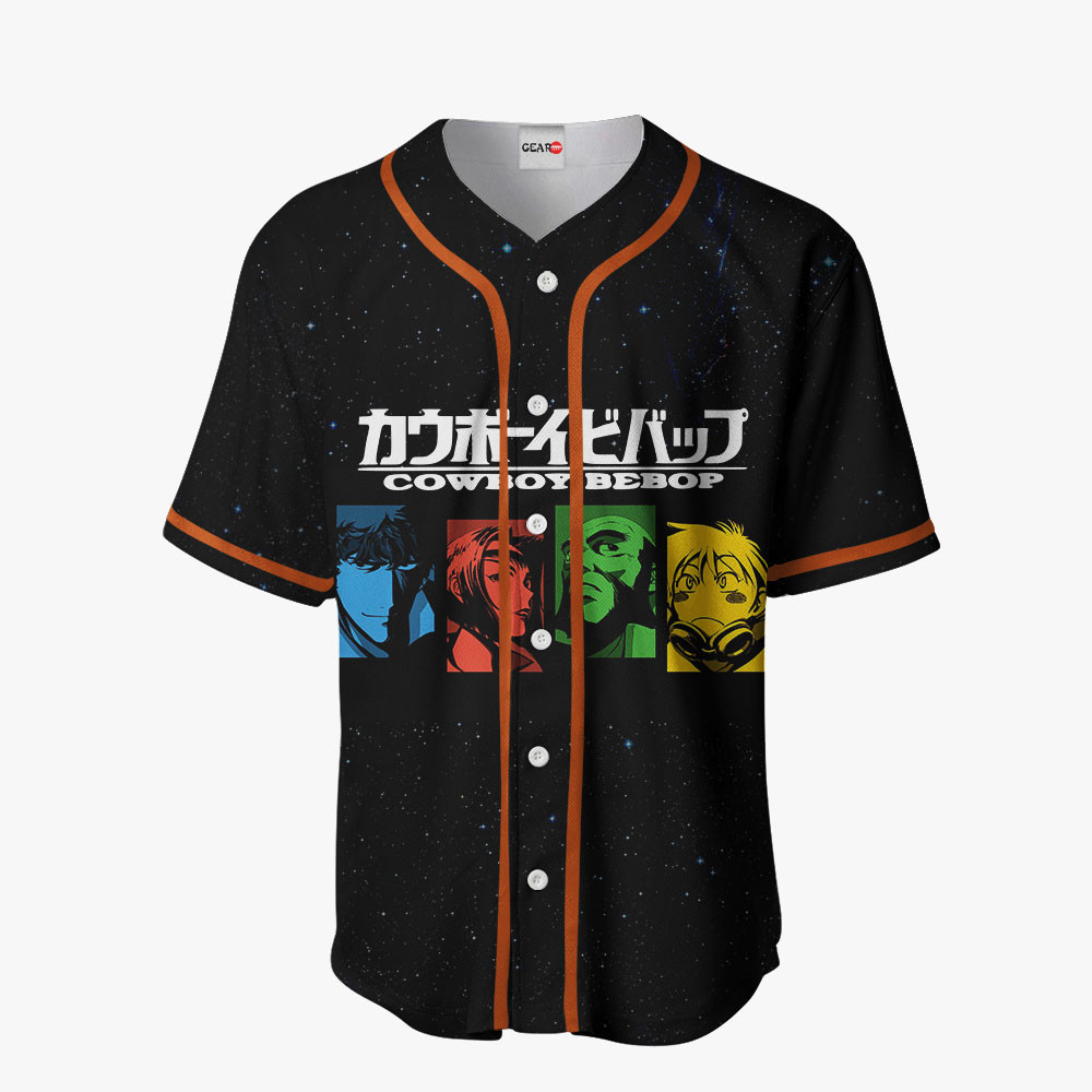Cowboy Bebop Ein Baseball Jersey Shirts Custom Anime Merch Clothes HA0601 OT2102