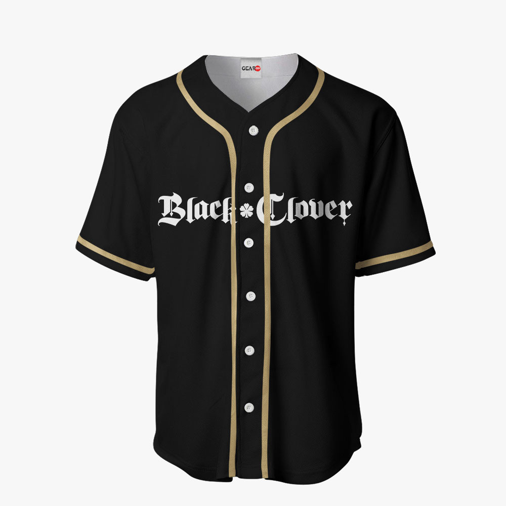 Black Clover Julius Novachrono Baseball Jersey Shirts Custom Anime Merch Clothes HA0601 OT2102