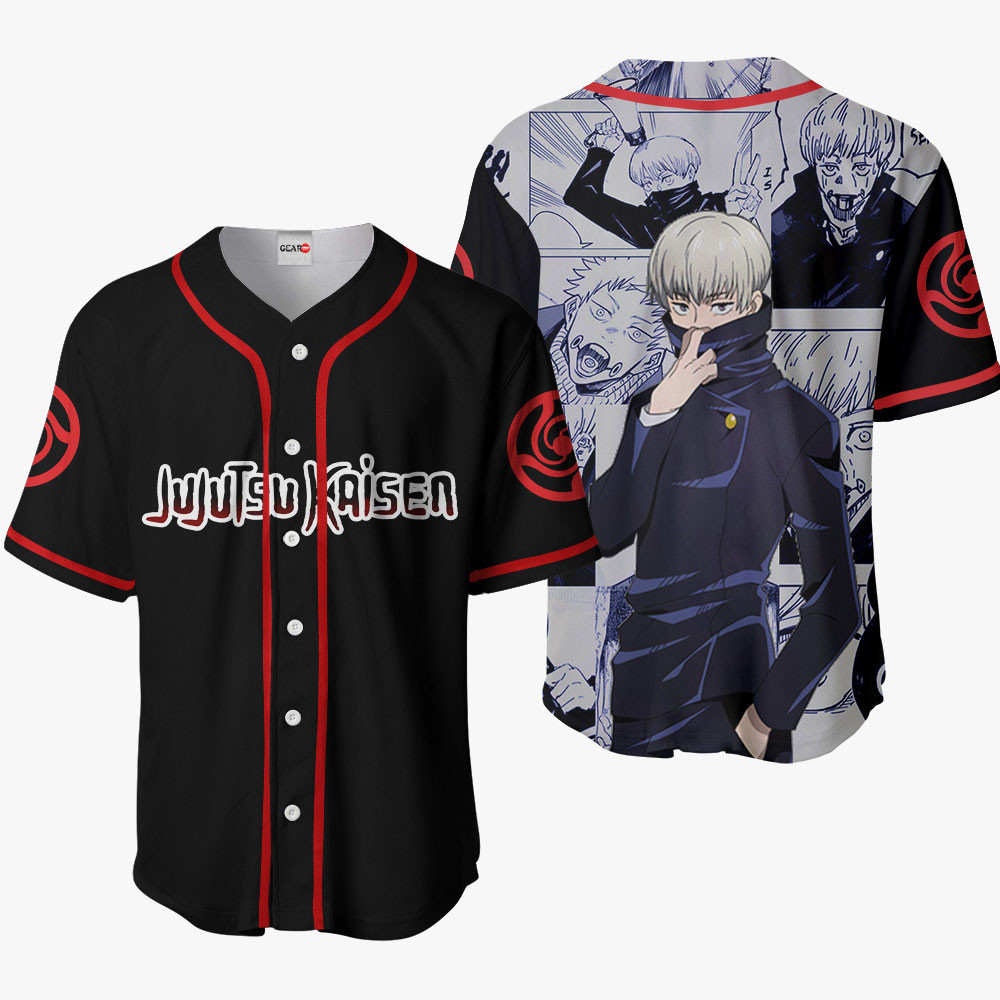 Jujutsu Kaisen Toge Inumaki Baseball Jersey Shirts Custom Anime Merch Clothes HA0901 OT2102
