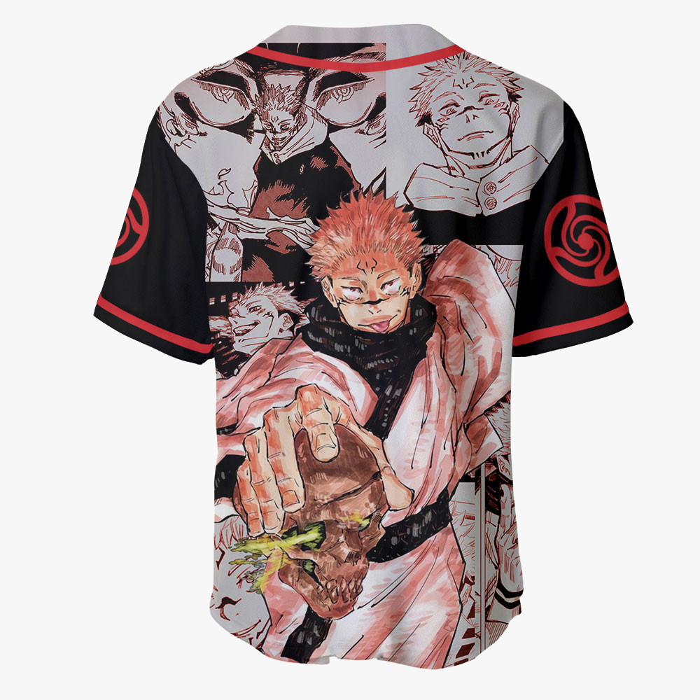 Jujutsu Kaisen Sukuna Ryoumen Baseball Jersey Shirts Custom Anime Merch Clothes HA0901 OT2102