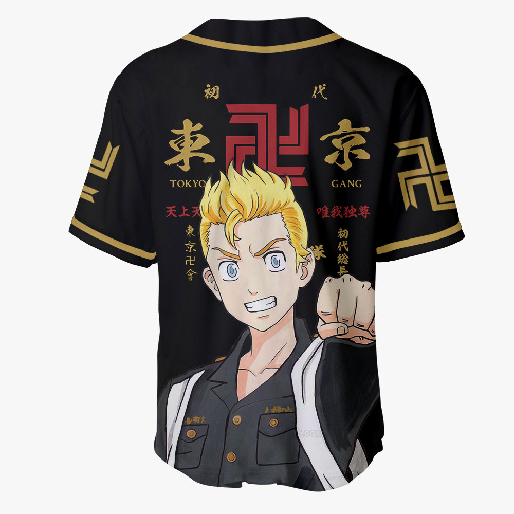 Tokyo Revengers Takemichi Hanagaki Baseball Jersey Shirts Custom Anime Merch HA0901 OT2102