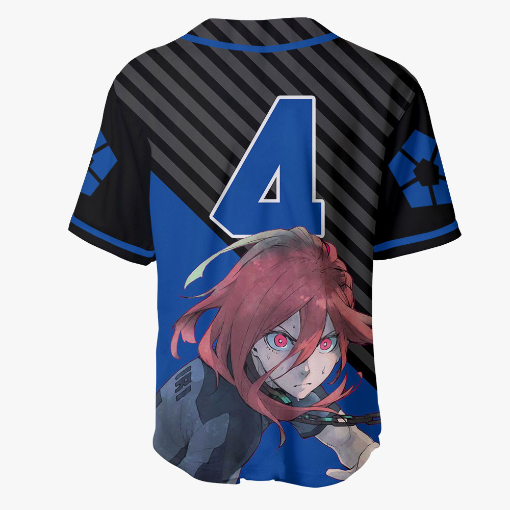 Blue Lock Hyoma Chigiri Baseball Jersey Shirts Custom Anime Merch HA1201 OT2102