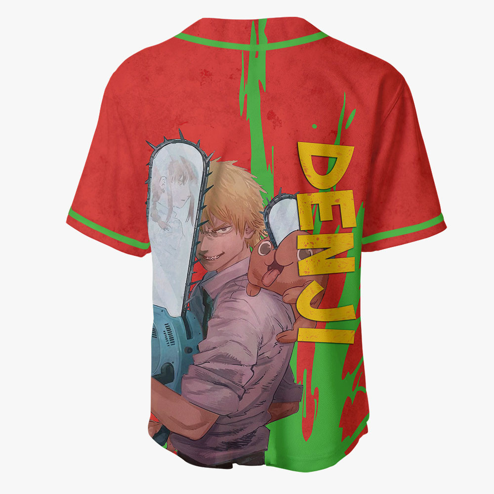 Chainsaw Man Denji Jersey Shirt Custom Anime Merch Clothes HA0901 OT2102
