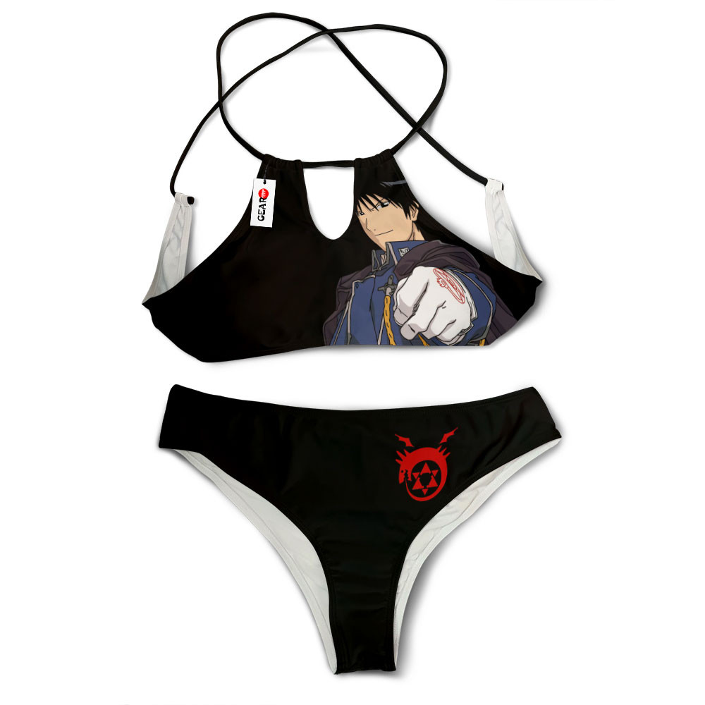 Fullmetal Alchemist Roy Mustang Bikini Custom Anime Swimsuit VA0601 OT2102