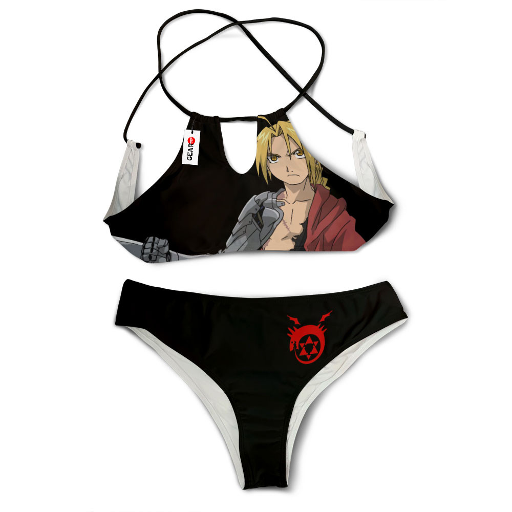 Fullmetal Alchemist Edward Elric Bikini Custom Anime Swimsuit VA0601 OT2102