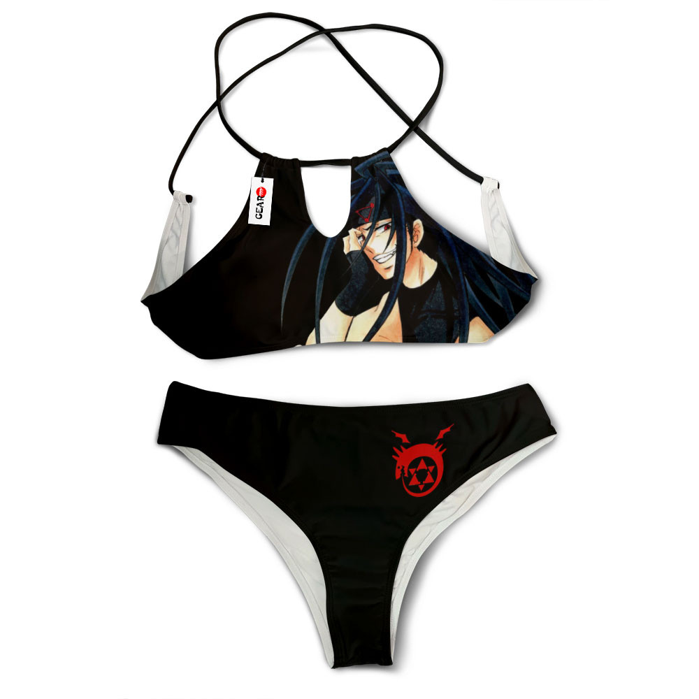 Fullmetal Alchemist Envy Bikini Custom Anime Swimsuit VA0601 OT2102